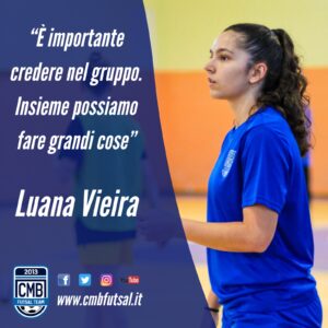 Scopri di più sull'articolo Verso Lamezia vs CMB le parole di Luana Vieira