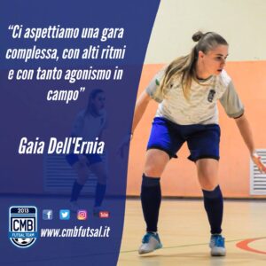 Scopri di più sull'articolo Verso CMB vs Lamezia le parole di Gaia Dell’Ernia