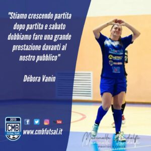 Scopri di più sull'articolo Verso CMB vs TikiTaka le parole di Debora Vanin