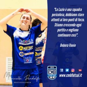 Scopri di più sull'articolo Verso CMB vs Lazio – le parole di Debora Vanin