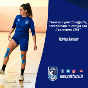 Scopri di più sull'articolo Verso Bitonto vs CMB – le parole di Marisa Amorim