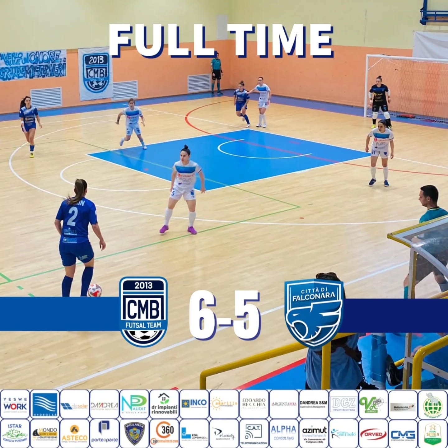 Al momento stai visualizzando Full time 26 giornata vs Falconara