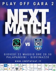 Scopri di più sull'articolo Next match Gara 2 Play off VS Bitonto