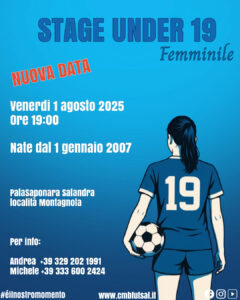 Scopri di più sull'articolo Open Day #Under19 Femminile – Nuova Data