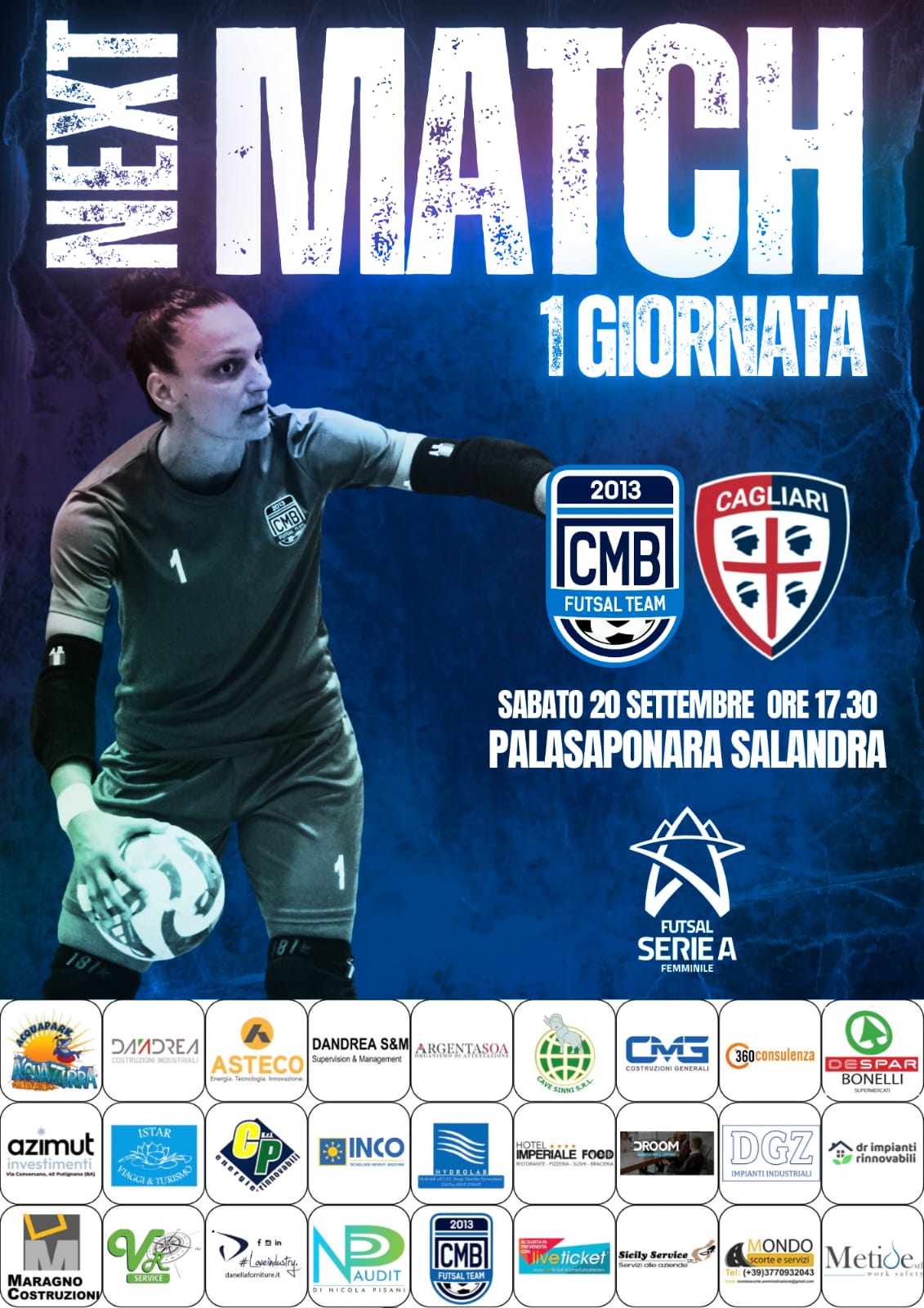 Al momento stai visualizzando Next match CMB vs Cagliari