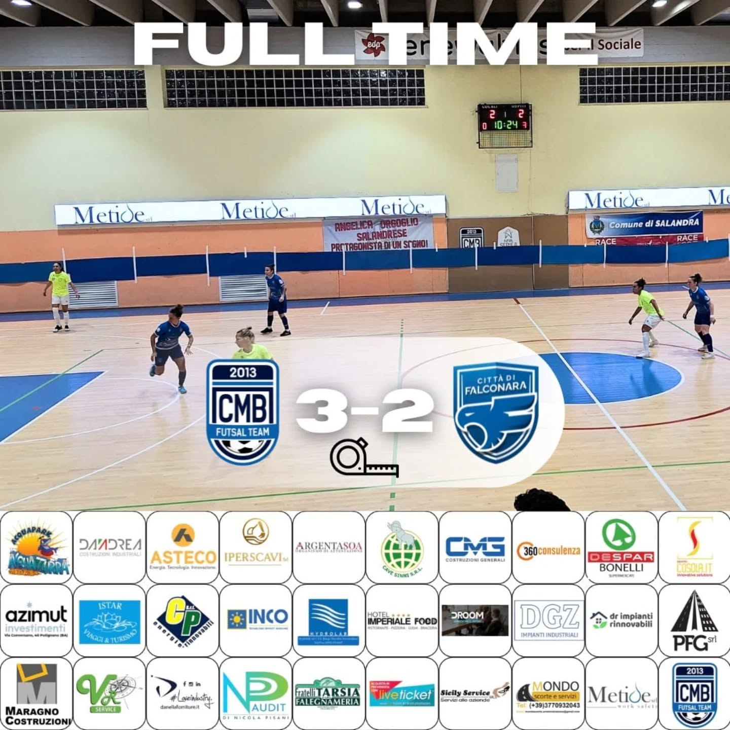 Al momento stai visualizzando Full time 4 giornata vs Falconara