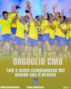 Scopri di più sull'articolo Orgoglio CMB – Taty e Vanin sul tetto del mondo