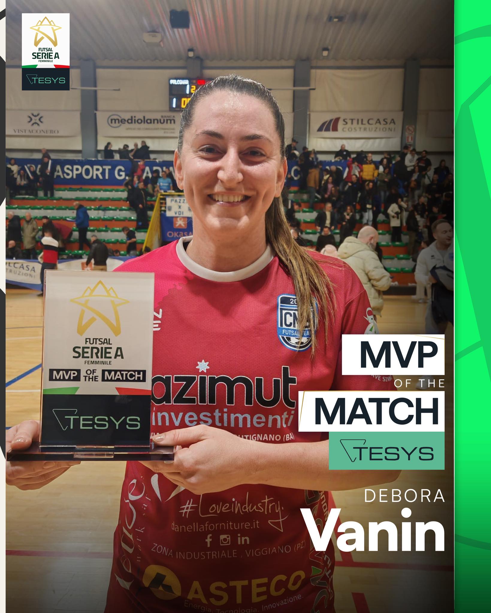 Al momento stai visualizzando Debora Vanin MVP Tesys di #FalconaraCMB
