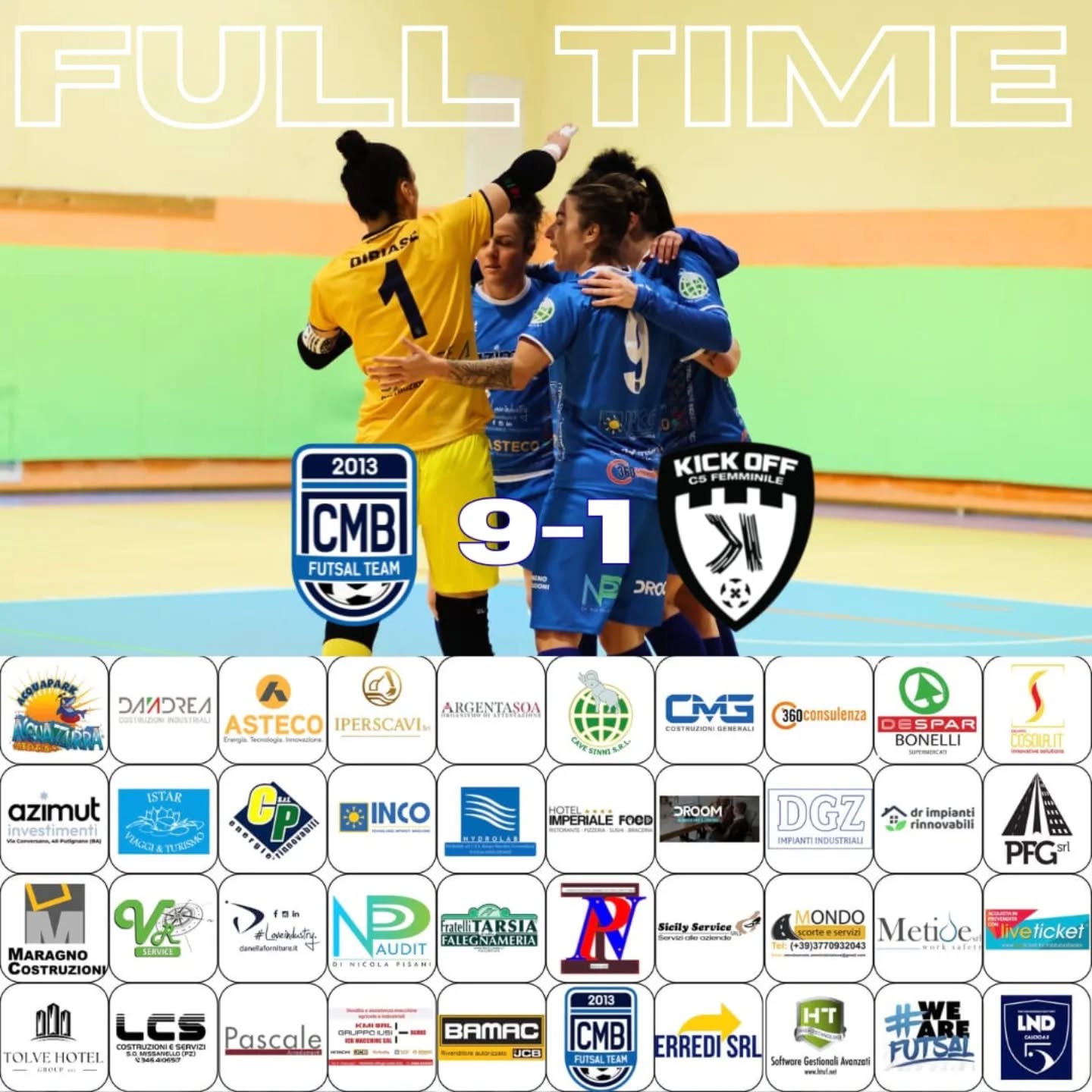 Al momento stai visualizzando Full time vs Kick Off